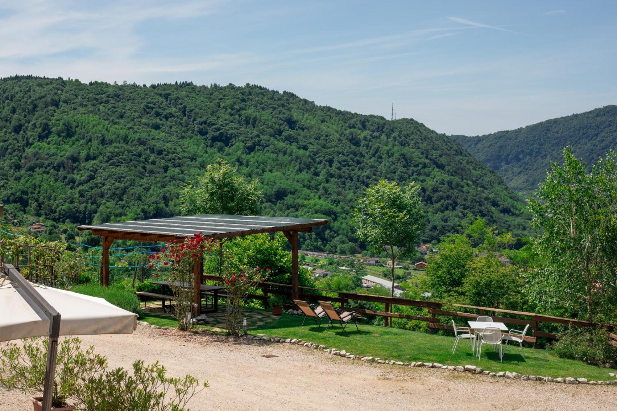 Agriturismo Riva Dei Coz Sequsino Bagian luar foto