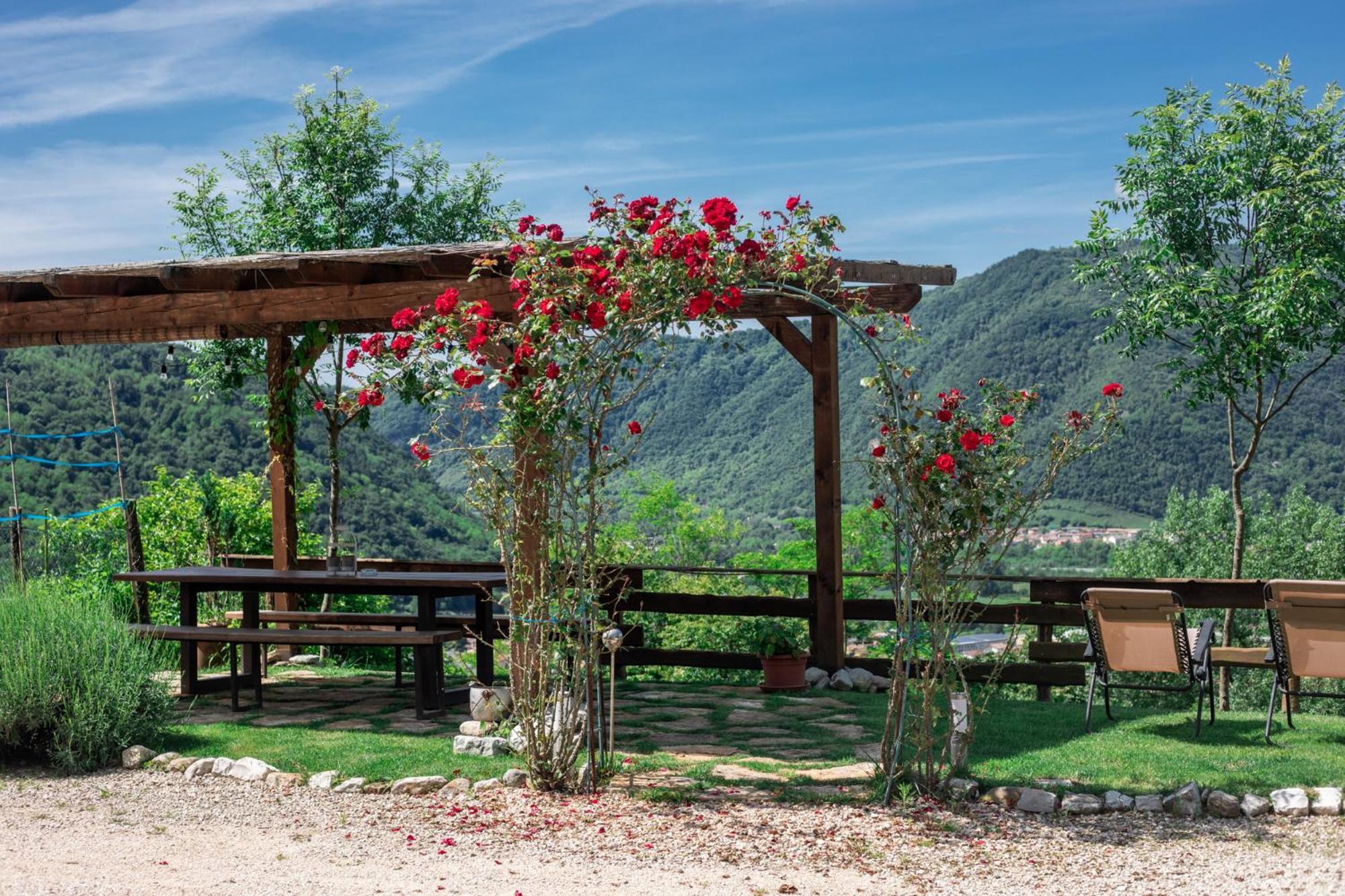 Agriturismo Riva Dei Coz Sequsino Bagian luar foto
