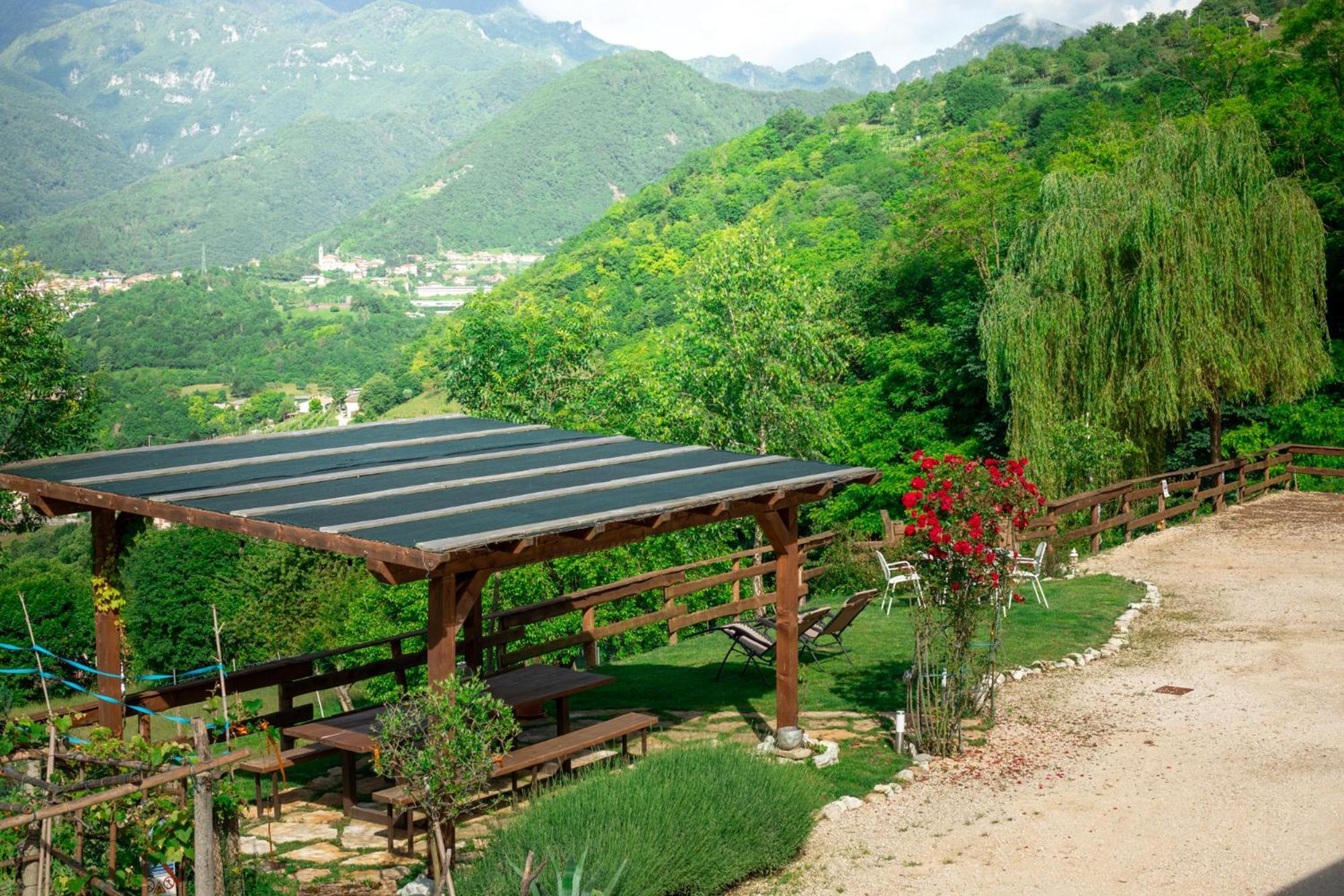 Agriturismo Riva Dei Coz Sequsino Bagian luar foto